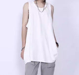 ビッグシルエットストリートノースリーブカットソー