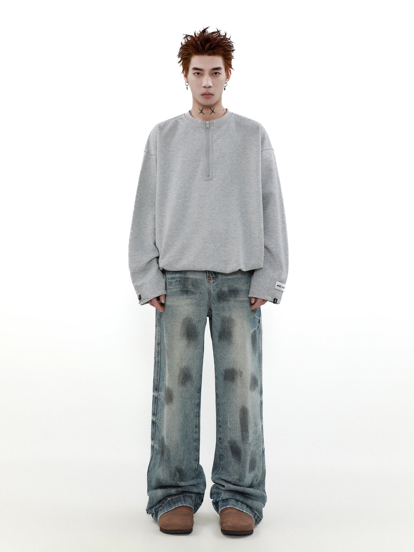 ね*^様 【未使用】クリーブ　アムステルダムの岸辺 NVG New Used Crew Sweat Shirt | NEW VINTAGE GOLF(ニュービンテージ