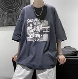 フロントグラフィックTシャツ