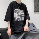 フロントグラフィックTシャツ